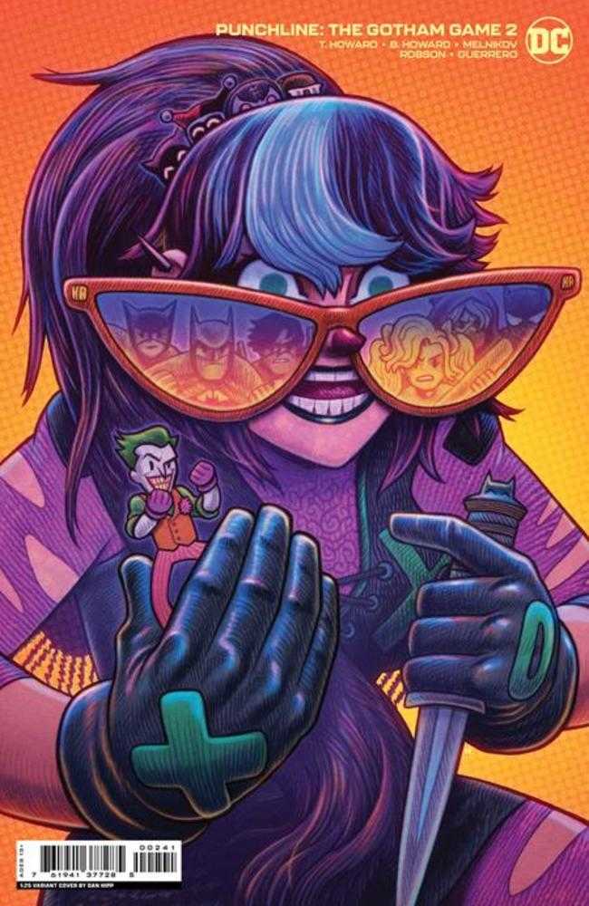 Punchline The Gotham Game #2 (Of 6) Cover D 1 in 25 Dan Hipp Card Stock Variant | BD Cosmos