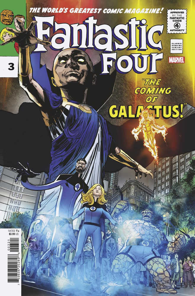 Fantastic Four #3 (2022) Marvel Jimenez Homage 01/04/2023 | BD Cosmos
