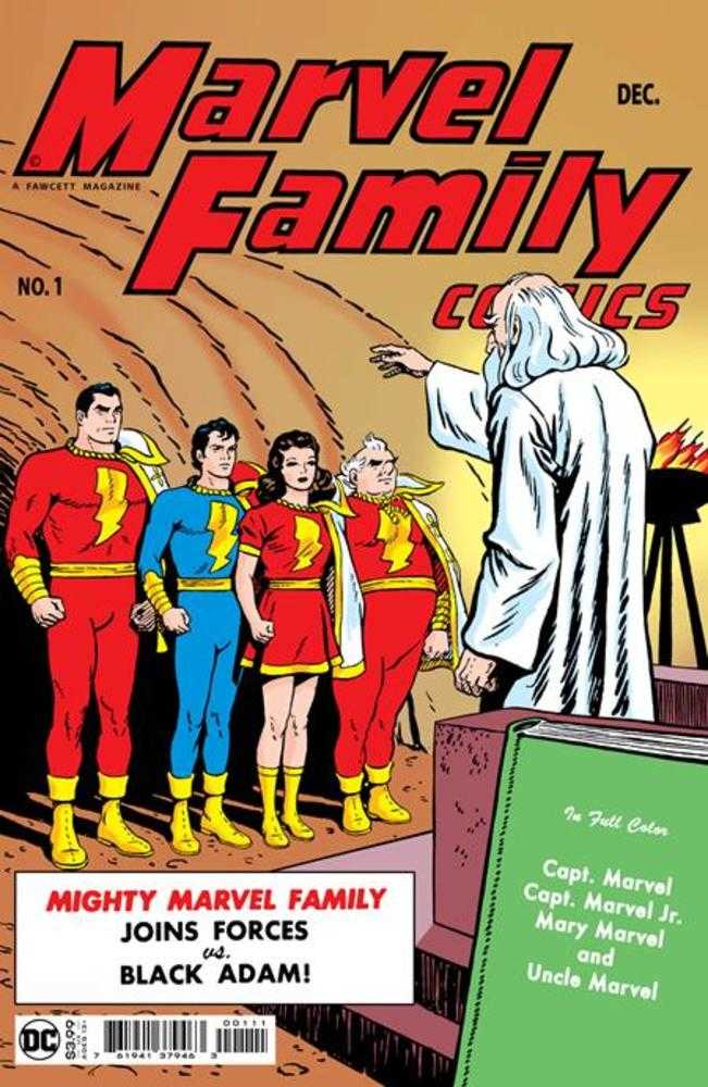 Marvel Family #1 Facsimile (2022) DC Black Adam Release 10/19/2022 | BD Cosmos