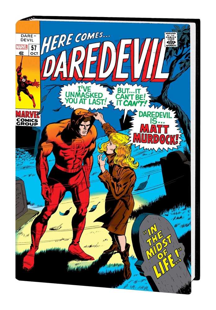 Daredevil Omnibus Hardcover Volume 02 Colan Daredevil Unmasked Direct Market Variant | BD Cosmos