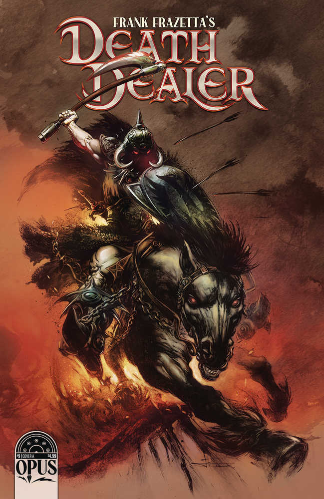 Frank Frazetta Death Dealer #9 Cover A Manco | BD Cosmos