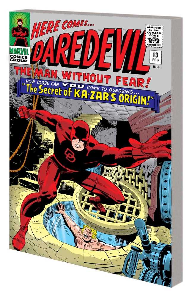 Mighty Marvel Masterworks Daredevil Graphic Novel TPB Volume 02 Direct Market Variant Alone Against Under | BD Cosmos