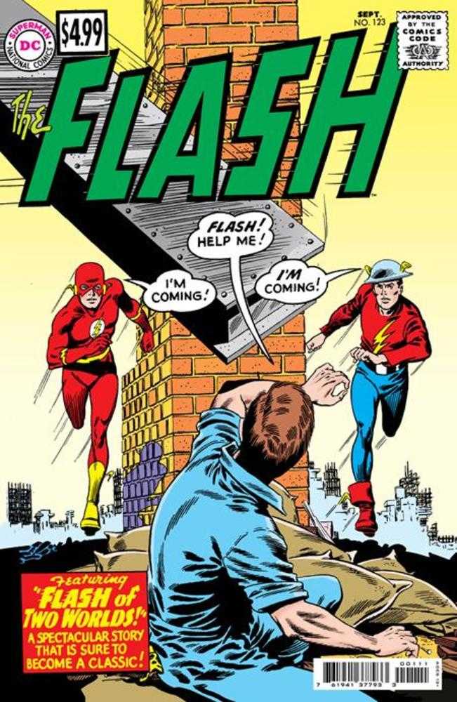 Flash #123 Facsimile Edition (2023) DC Release 01/11/2023 | BD Cosmos