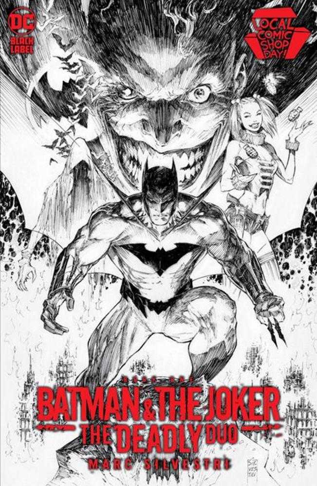 Batman Joker The Deadly Duo #1 Feuille LCSD (2022) DC Silvestri Feuille 11/23/2022 | BD Cosmos