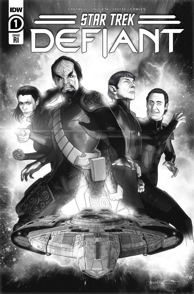 Star Trek Defiant #1 (2023) IDW Ri 1:25 Unzueta Release 03/15/2023 | BD Cosmos