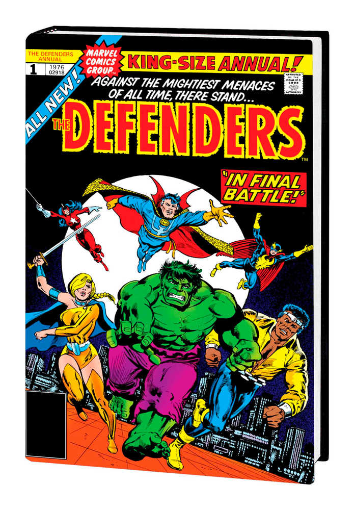 Defenders Omnibus Hardcover Volume 02 Milgrom Cover | BD Cosmos