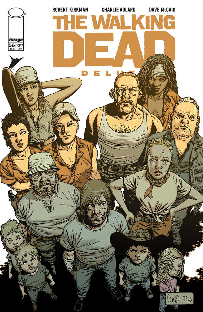 Walking Dead Deluxe #56 Cover B Adlard & Mccaig (Mature) | BD Cosmos