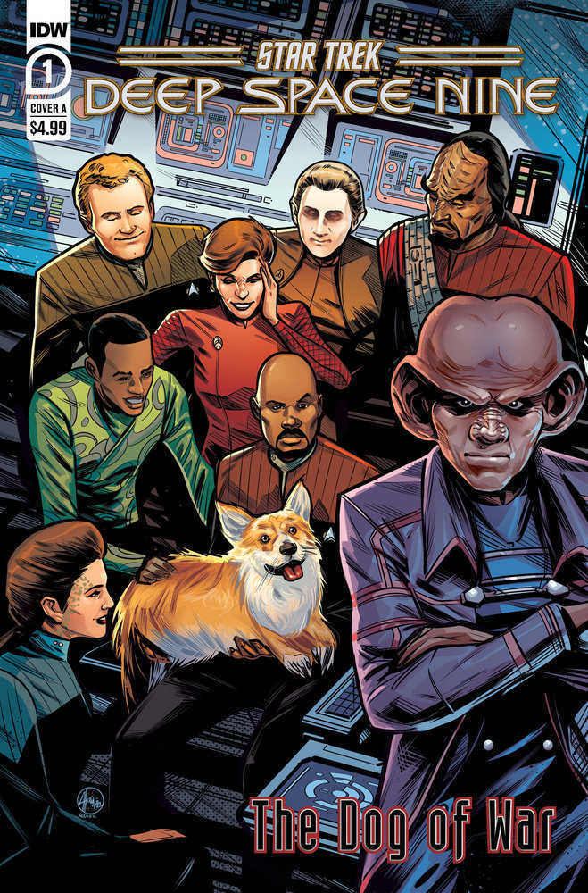 Star Trek : Deep Space Nine – Le chien de guerre #1 Couverture A (Hernandez) | BD Cosmos
