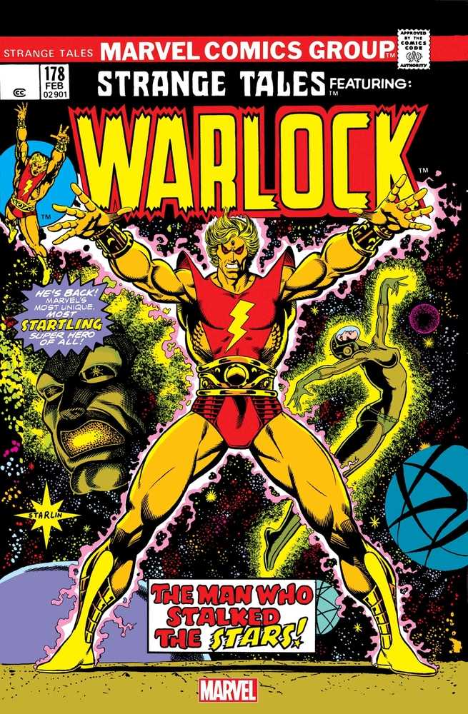 Adam Warlock Strange Tales #178 (2023) Marvel Facsimile Release 04/26/2023 | BD Cosmos