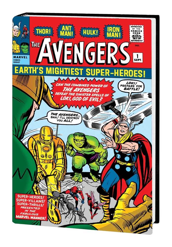 Avengers Omnibus Hardcover Volume 01 Kirby Direct Market Variant | BD Cosmos