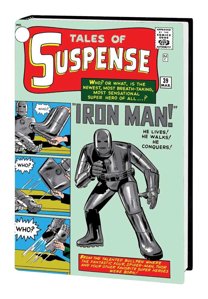 Invincible Iron Man Omnibus Hardcover Volume 01 Kirby Cover New Printing Direct Market V | BD Cosmos