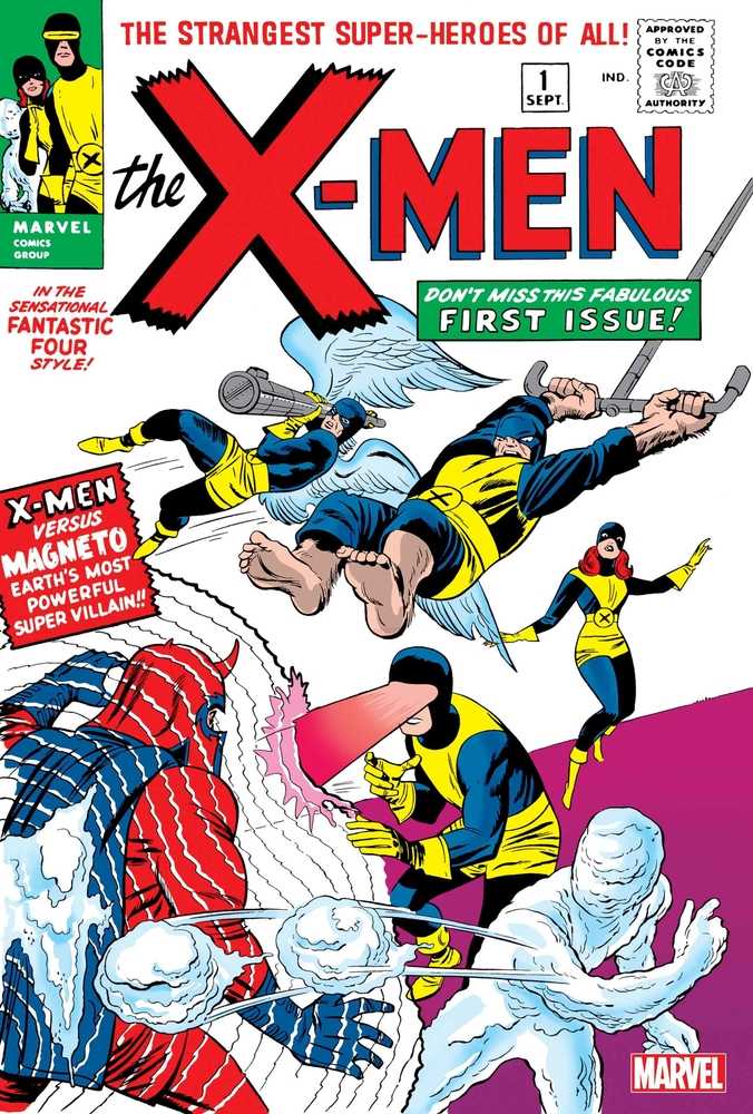 X-Men 1963 #1 (2023) Marvel Fac-similé Nouvelle impression 04/12/2023 | BD Cosmos