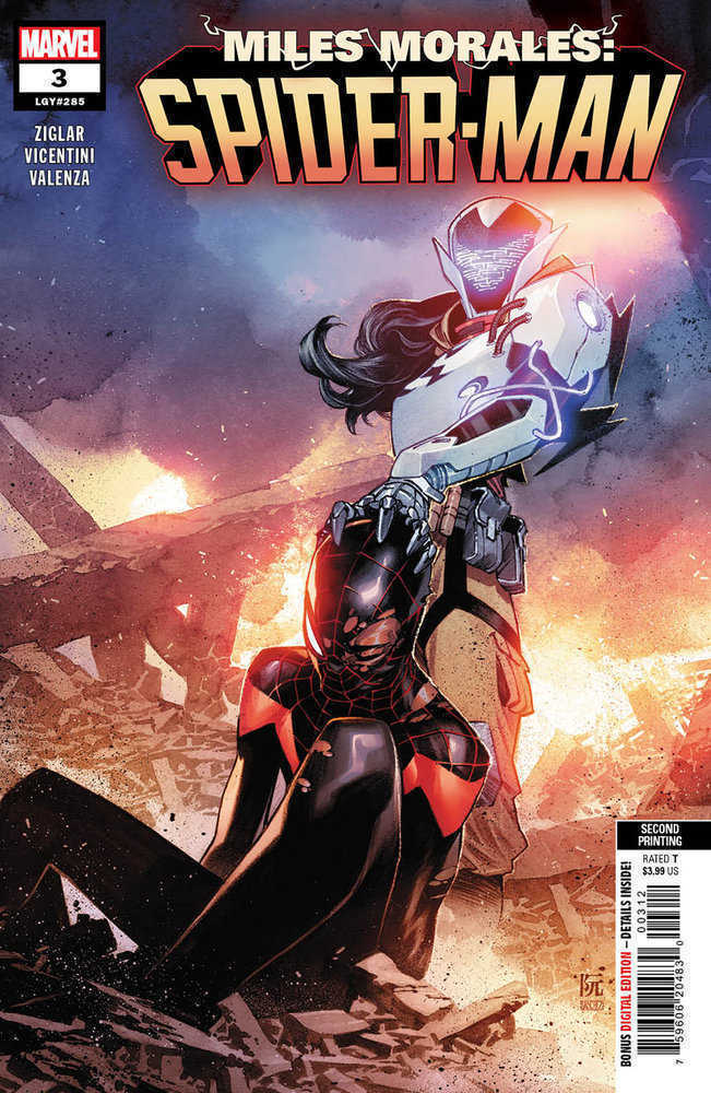 Miles Morales Spider-Man #3 2nd Print Marvel Dike Ruan 03/15/2023 | BD Cosmos