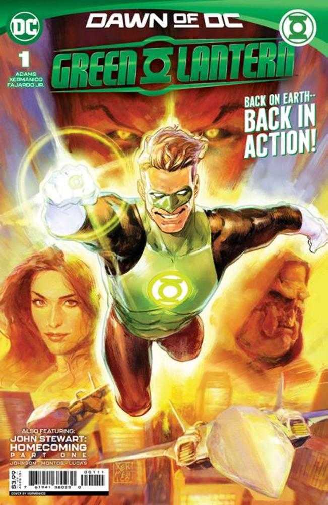 Green Lantern #1 DC A Xermanico Release 08/16/2023 | BD Cosmos