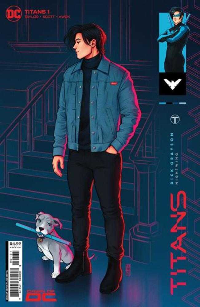 Titans #1 Cover C Jen Bartel Card Stock Variant | BD Cosmos