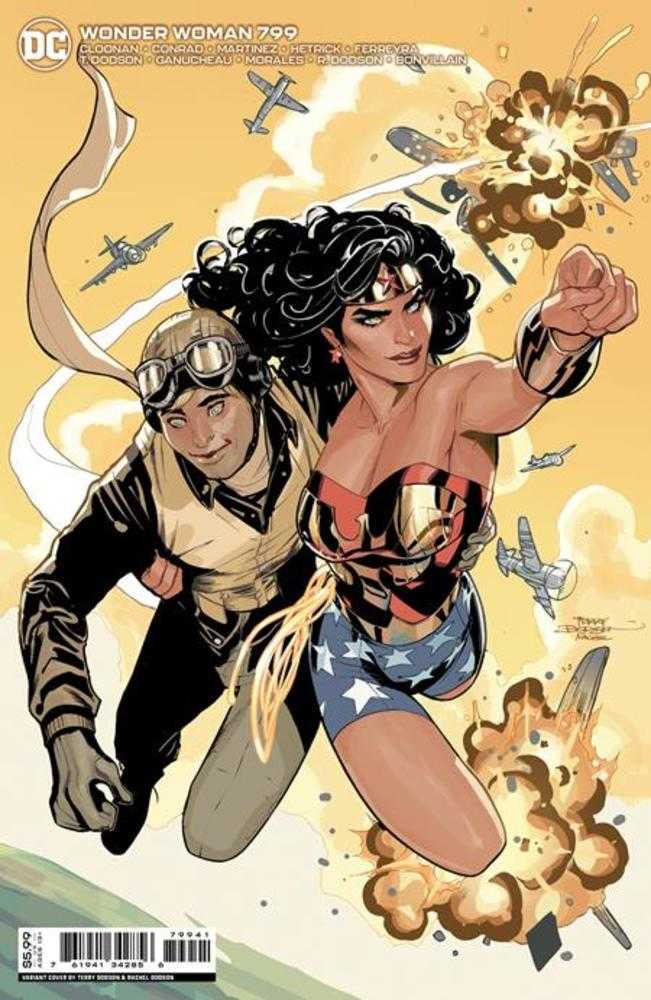 Wonder Woman #799 Cover C Terry Dodson & Rachel Dodson Card Stock Variant | BD Cosmos