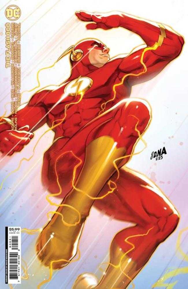Flash #800 Cover E David Nakayama Card Stock Variant | BD Cosmos
