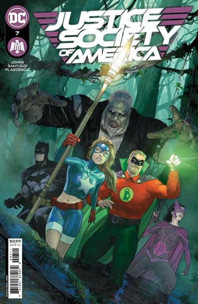 Justice Society Of America #7 (sur 12) Couverture de Mikel Janin (abonnement) | BD Cosmos