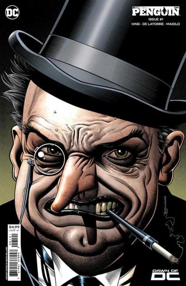 Penguin #1 Cover B Brian Bolland Card Stock Variant | BD Cosmos