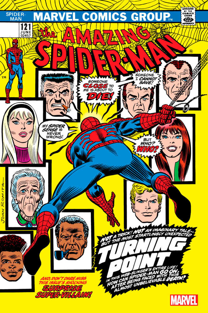Amazing Spider-Man # 121 (2023) Sortie du fac-similé Marvel 06/14/2023 | BD Cosmos