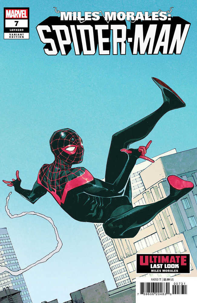 Miles Morales: Spider-Man 7 Sara Pichelli Ultimate Last Look Variant | BD Cosmos