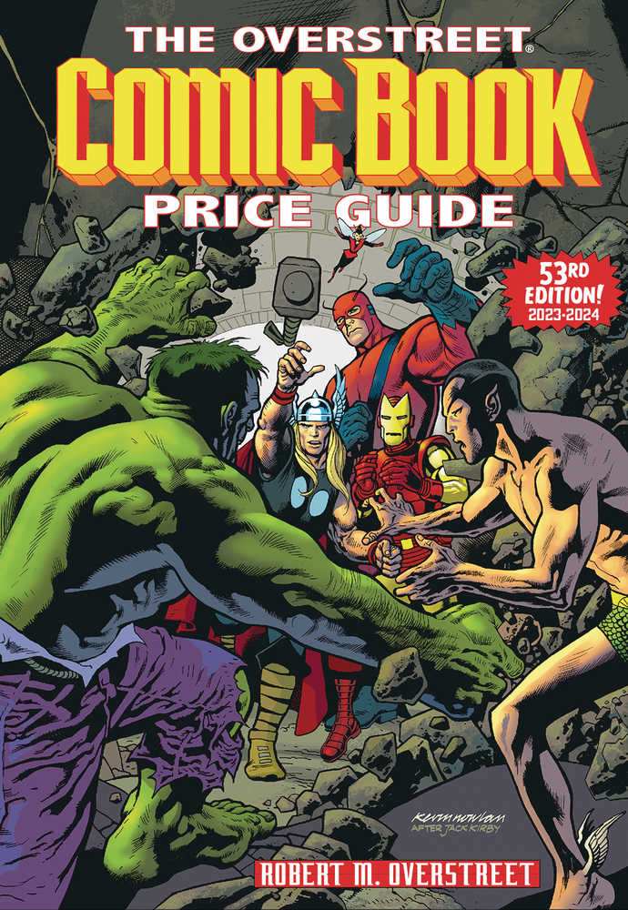 Overstreet Comic Book Pg Hardcover Volume 53 Avengers | BD Cosmos
