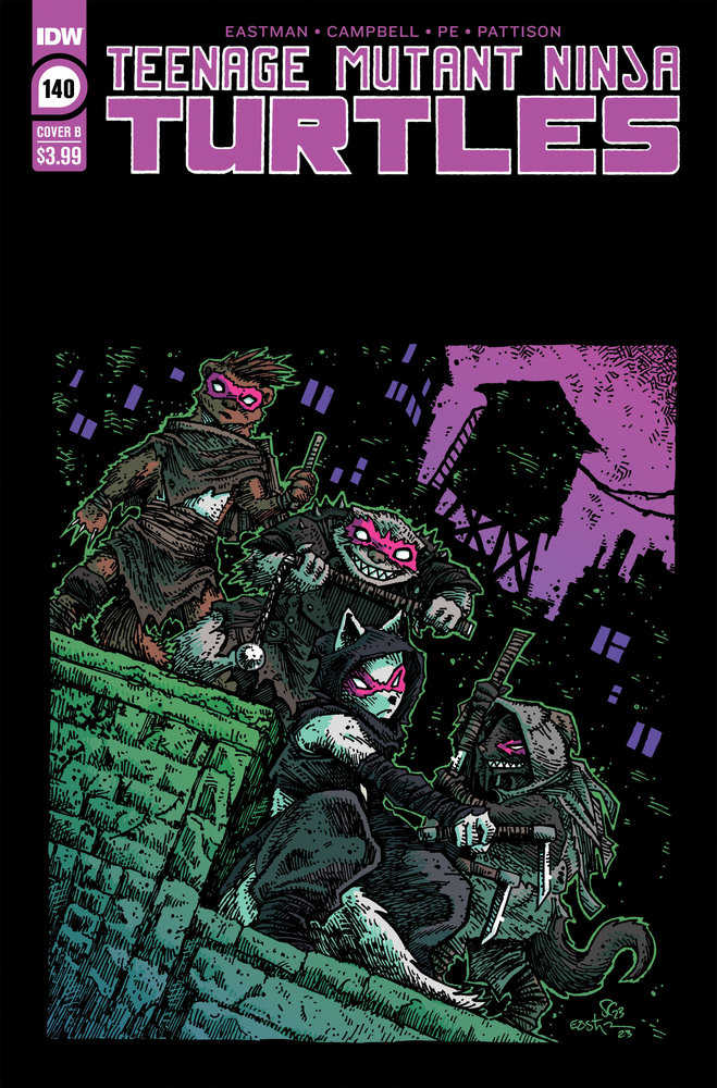 Teenage Mutant Ninja Turtles #140 Variant B (Eastman) | BD Cosmos