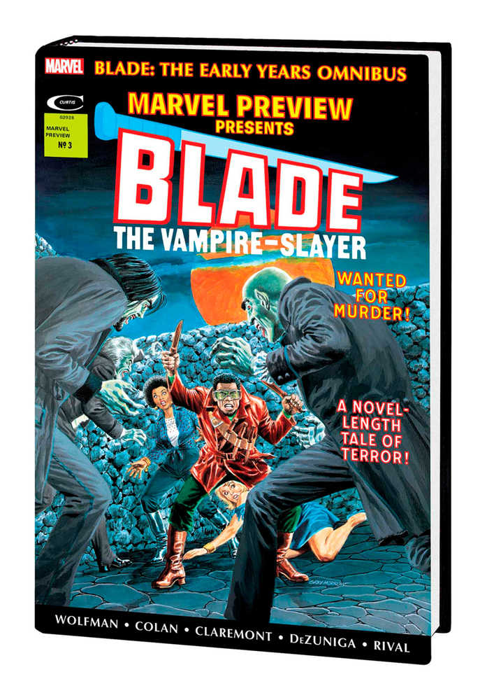 Blade Early Years Omnibus Hardcover Morrow Direct Market Variant | BD Cosmos