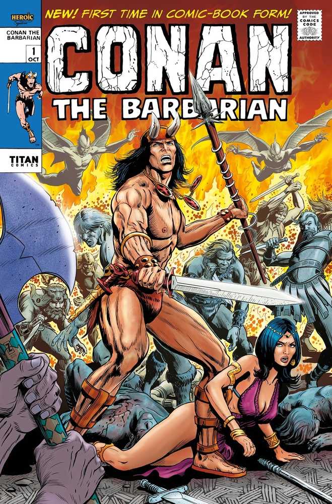 Conan Barbarian #1 (2023) Sortie rétro TITAN D Zircher 08/02/2023 | BD Cosmos