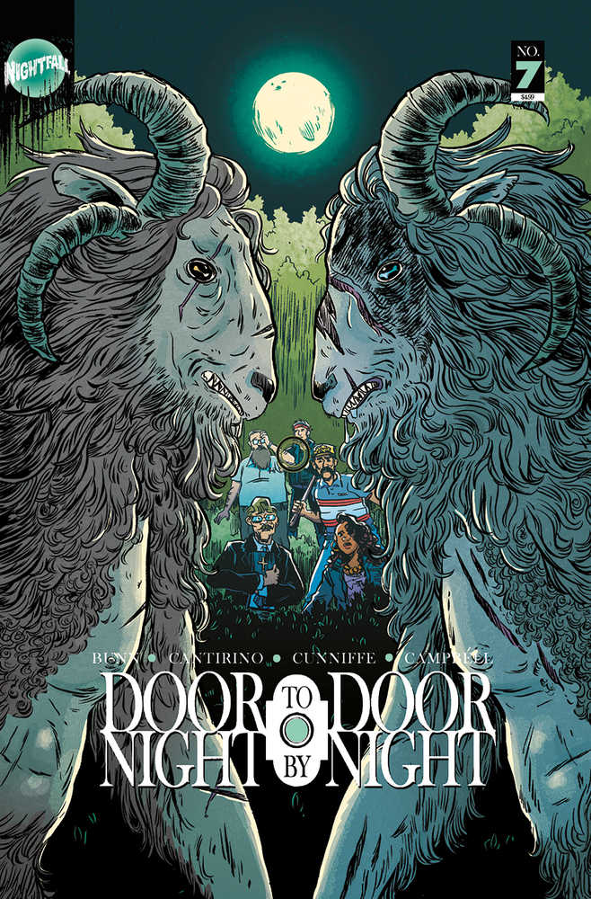 Door To Door Night By Night #7 Cover A Sally Cantirino | BD Cosmos