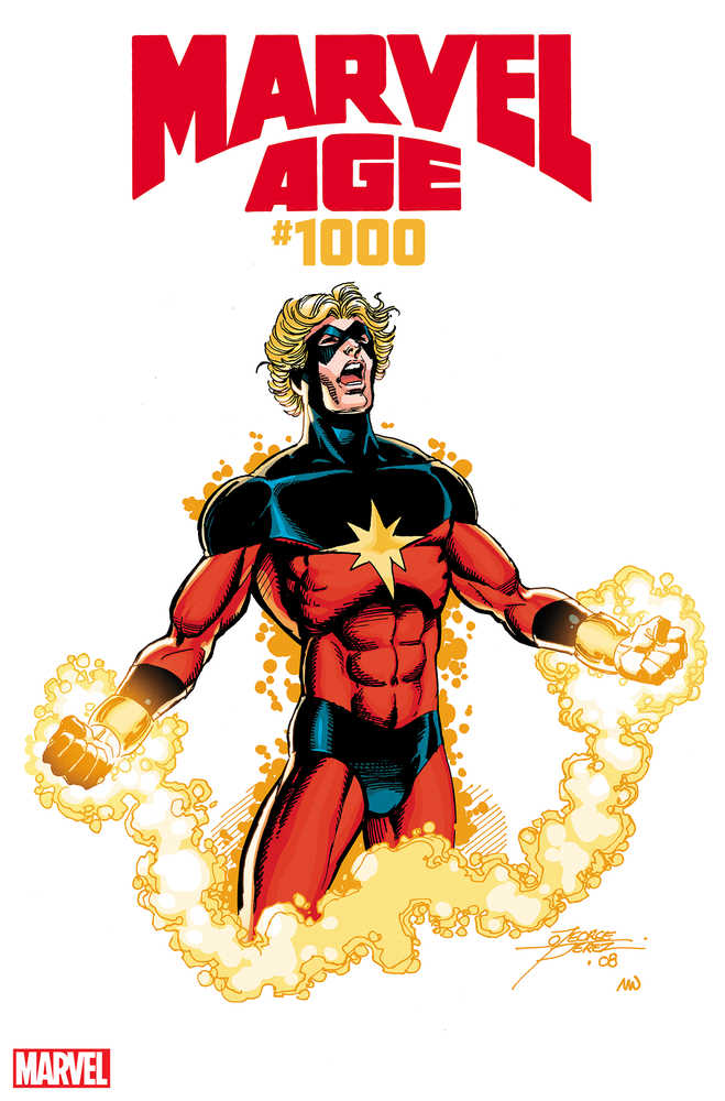 Marvel Age #1000 George Perez Variant | BD Cosmos