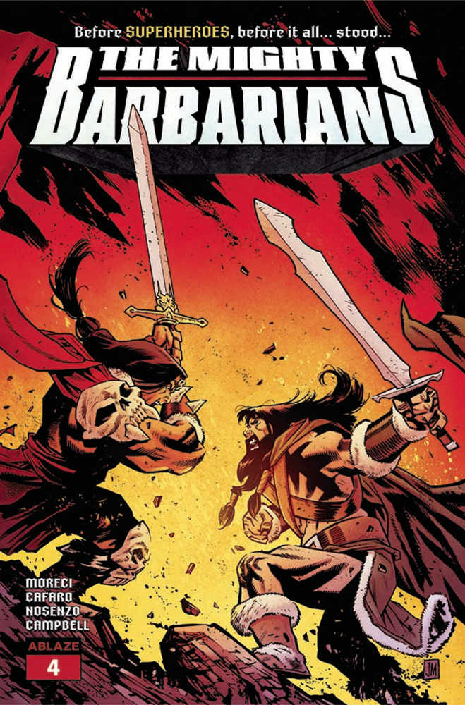 Mighty Barbarians #4 Ablaze A Justin Mason 07/19/2023 | BD Cosmos