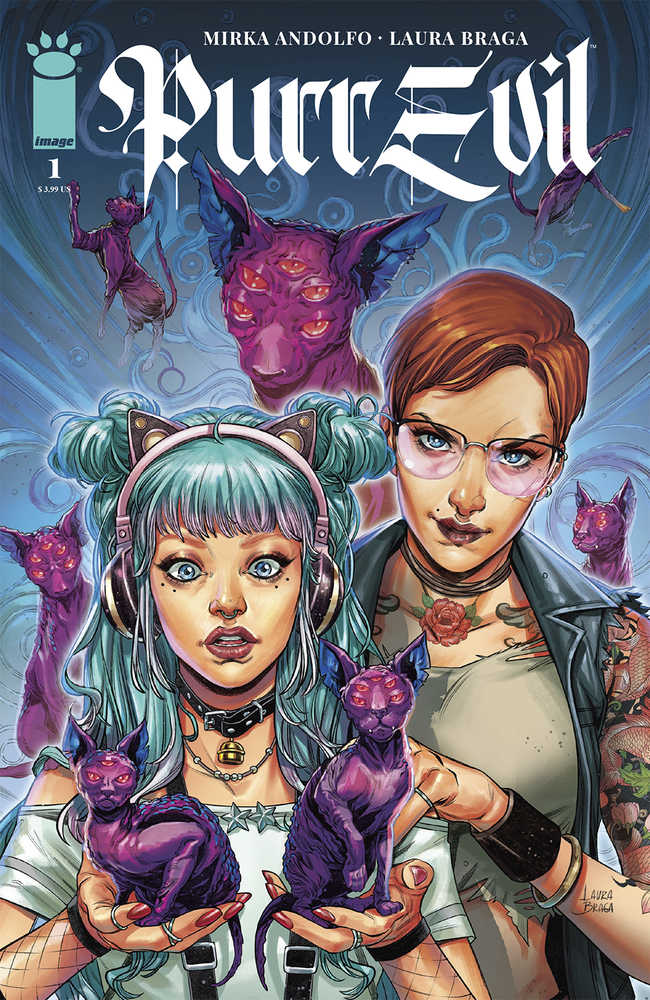 Purr Evil #1 (Of 6) Cover A Braga (Mature) | BD Cosmos
