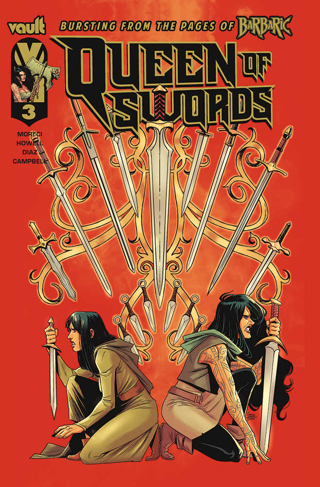Queen Of Swords Barbaric Story #3 Cover A Howell (Mature) | BD Cosmos