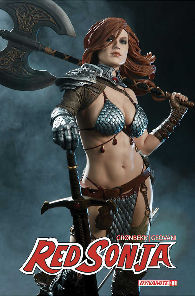 Red Sonja 2023 #1 Dynamite O 1:15 Sideshow Statue Release 07/19/2023 | BD Cosmos