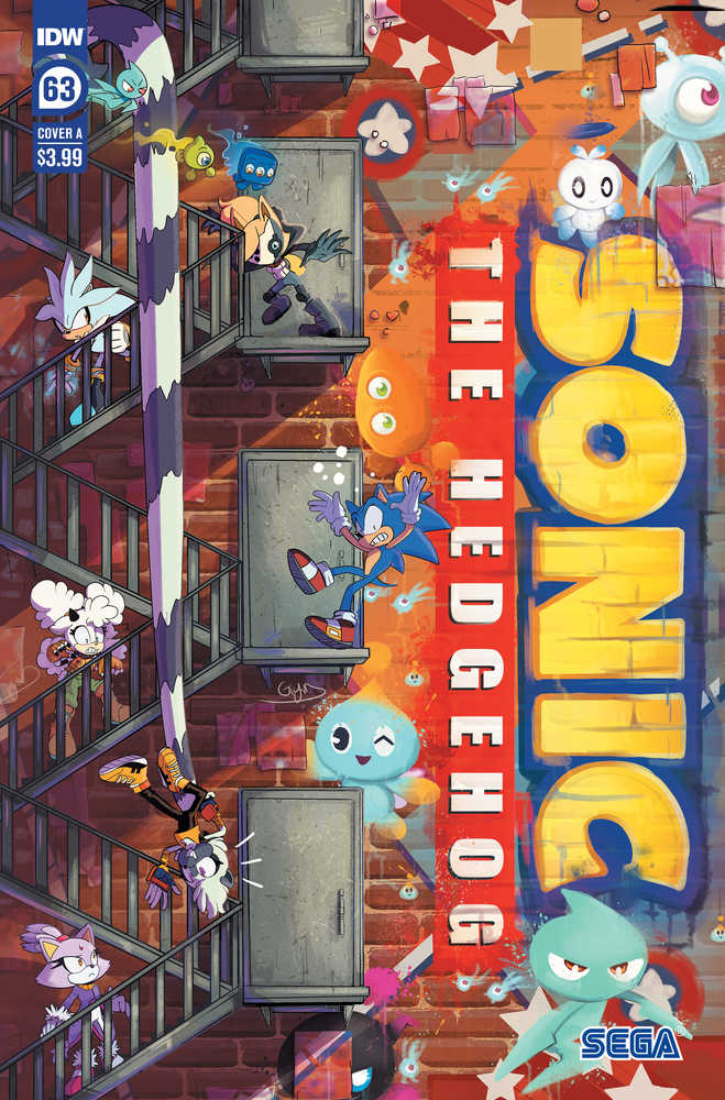Sonic The Hedgehog #63 Cover A Dutreix | BD Cosmos