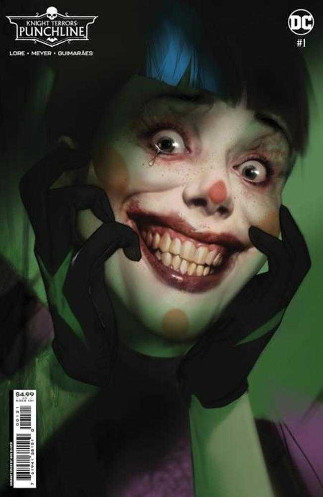 Knight Terrors Punchline #1 (Of 2) Cover B Ben Oliver Card Stock Variant | BD Cosmos