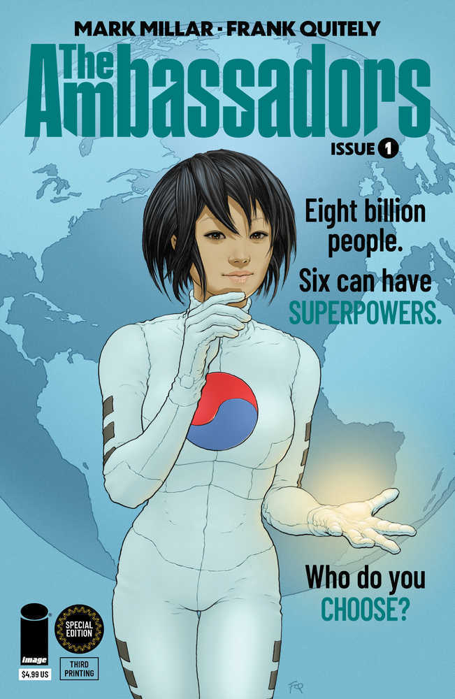 Ambassadeurs #1 3rd Printing Special Edition 05/24/2023 | BD Cosmos
