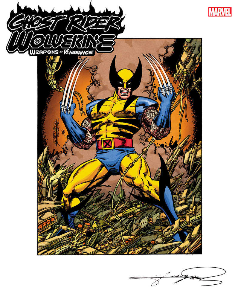 Ghost Rider/Wolverine: Weapons Of Vengeance Alpha 1 George Perez Variant | BD Cosmos