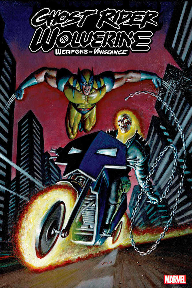Ghost Rider/Wolverine: Weapons Of Vengeance Alpha 1 Mark Texeira Variant | BD Cosmos