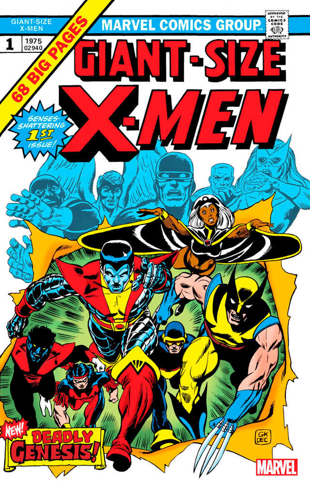 Giant-Size X-Men #1 (2023) MARVEL Facsimile New Print 08/30/2023 | BD Cosmos