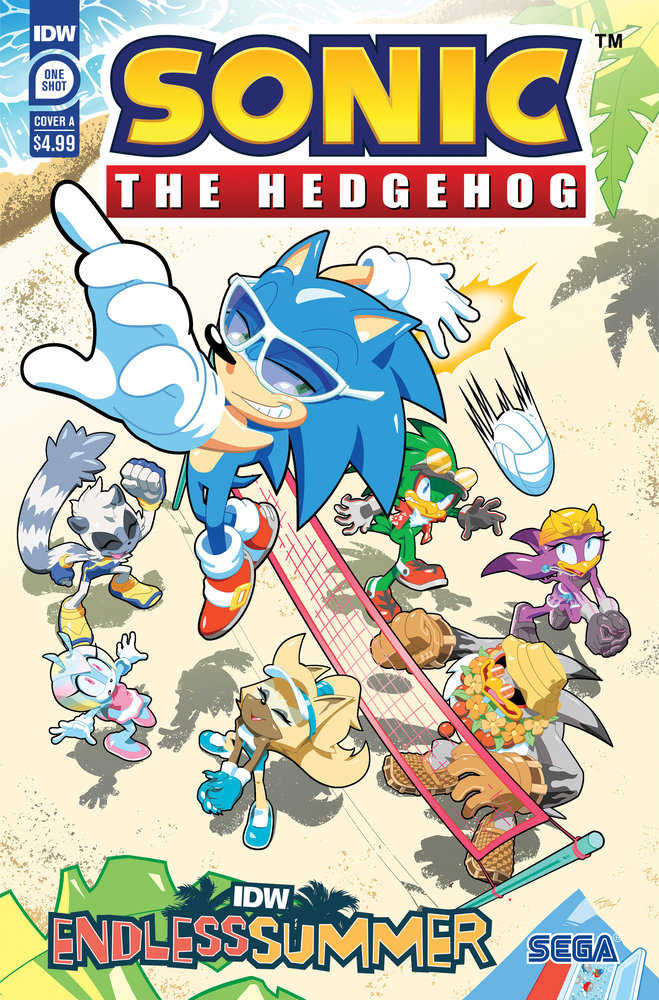 Idw Endless Summer--Sonic The Hedgehog Cover A (Yardley) | BD Cosmos