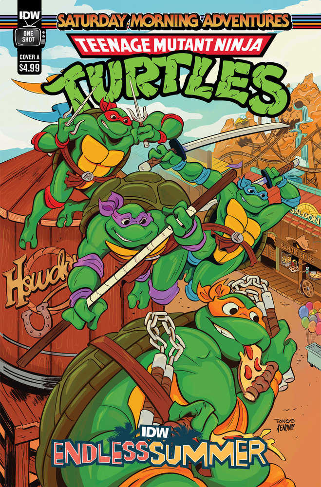 Idw Endless Summer--Teenage Mutant Ninja Turtles: Saturday Morning Adventures Cover A (Tango) | BD Cosmos