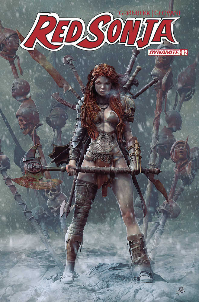 Red Sonja 2023 #2 DYNAMITE C Barends 08/16/2023 | BD Cosmos
