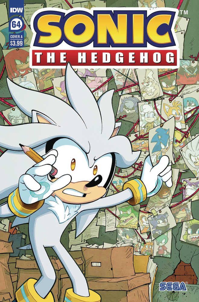 Sonic The Hedgehog #64 Cover A Lawrence | BD Cosmos
