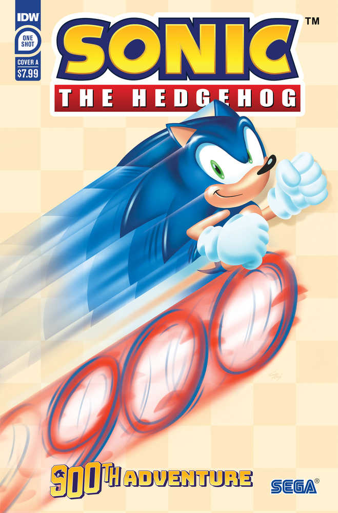 Sonic The Hedgehogs 900th Adventure Cover A Yardley | BD Cosmos