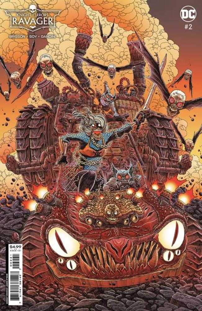 Knight Terrors Ravager #2 (Of 2) Cover B James Stokoe Card Stock Variant | BD Cosmos