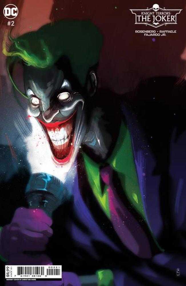 Knight Terrors Joker #2 (Of 2) Cover B Christian Ward Card Stock Variant | BD Cosmos