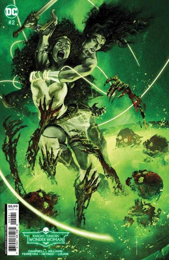 Knight Terrors Wonder Woman #2 (Of 2) Cover B Sebastian Fiumara Card Stock Variant | BD Cosmos