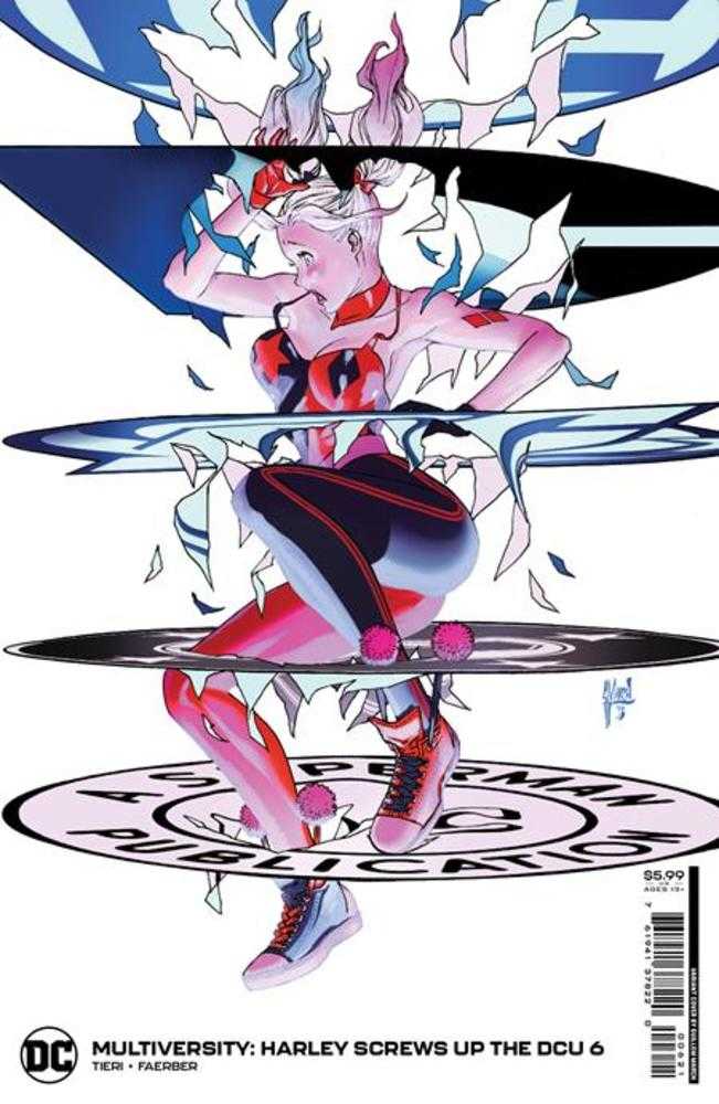 Multiversity Harley Screws Up The Dcu #6 (Of 6) Cover B Guillem March Card Stock Variant | BD Cosmos